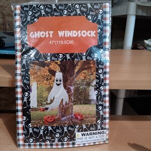 47" Halloween Ghost Windsock